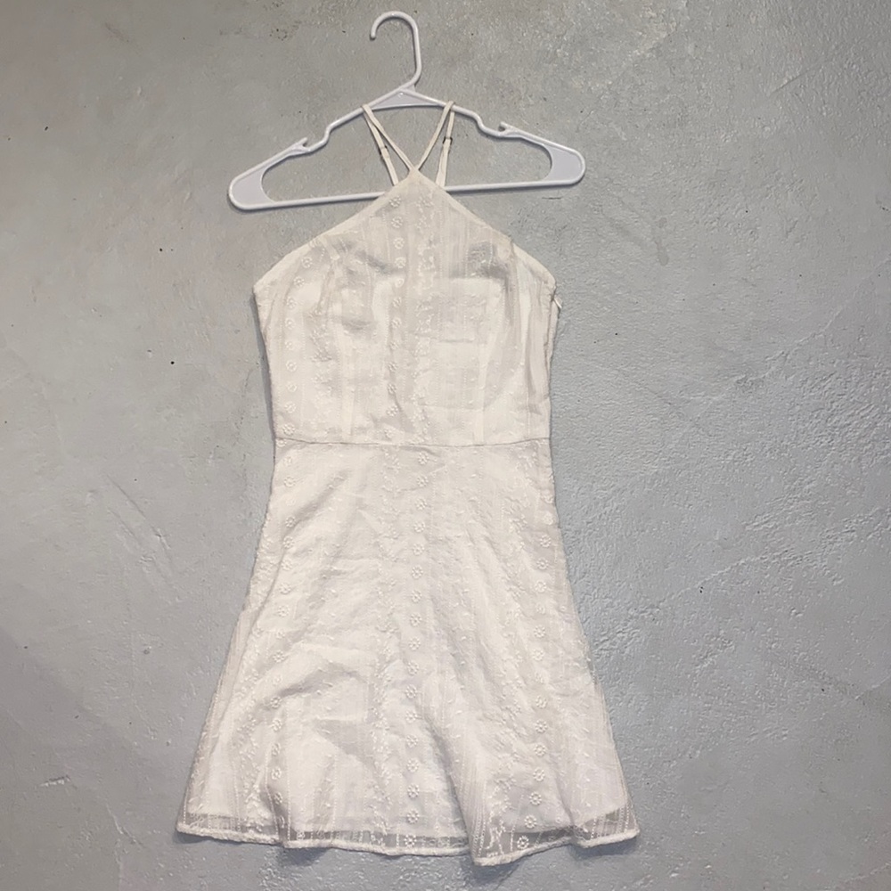HOLLISTER lace halter top dress